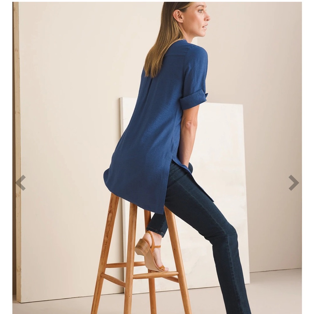 Chico’s 💙Nicky Denim Pull-On Jeggings - Picture 2 of 8